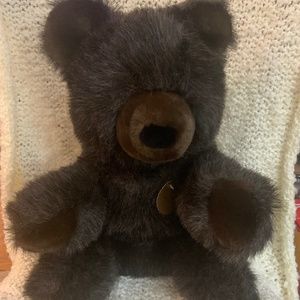 Gund plush brown Anniversary bear.